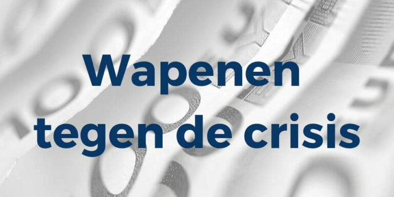 Wapenen tegen de crisis: Een faillissement kan worden voorkomen (deel 3)